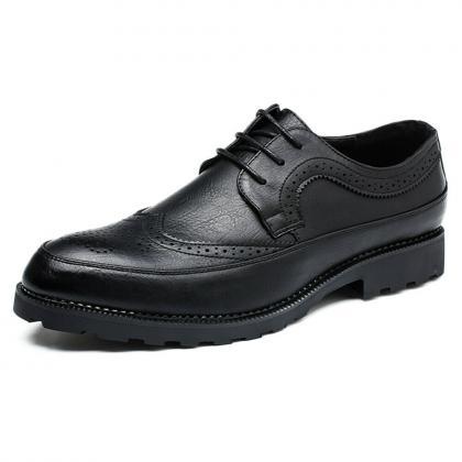 Men's Oxfords Brogues Leather Formal..