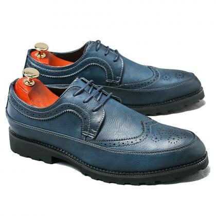 Men's Oxfords Brogues Leather Formal..