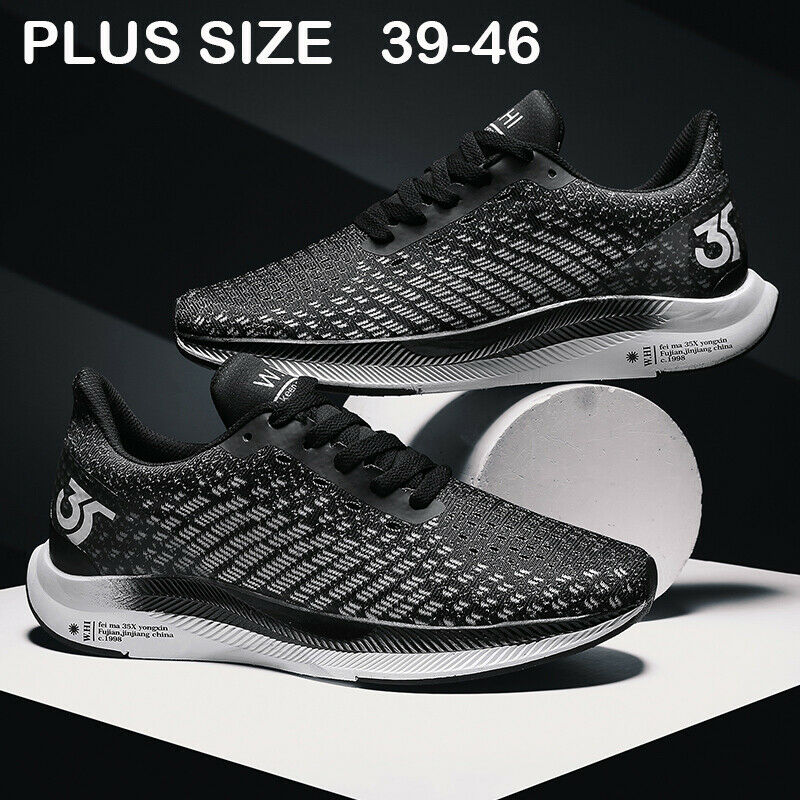 Mens Lightweight Tennis Shoes Casual Running Jogging Sneakers Breathable